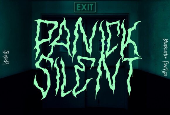 Slaster Font PNG with transparent background - Preview 3