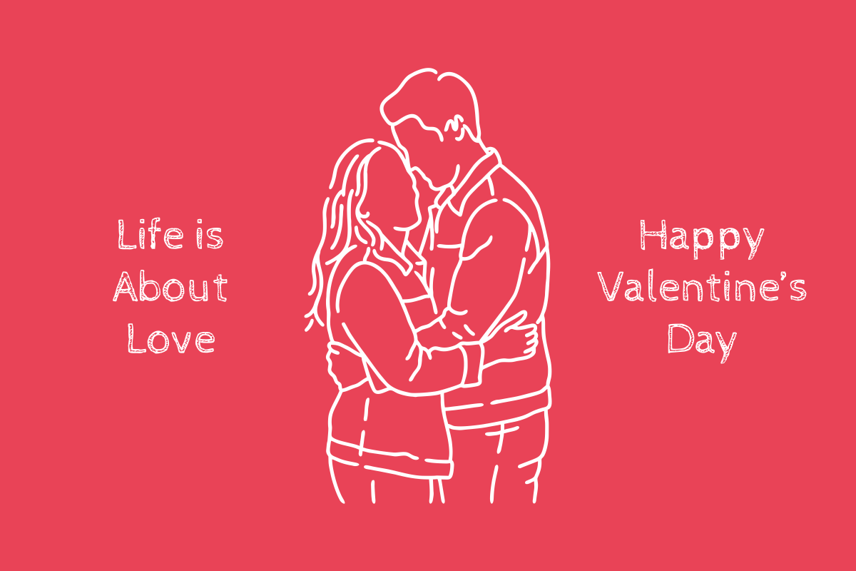 Valentine’s Day Social Media Post Banner