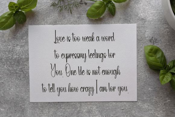 Authentic Valentine Font - Preview 3