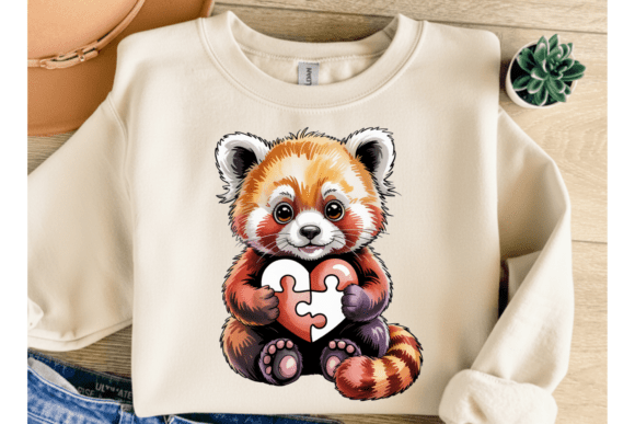 Autism Red Panda Png Graphics