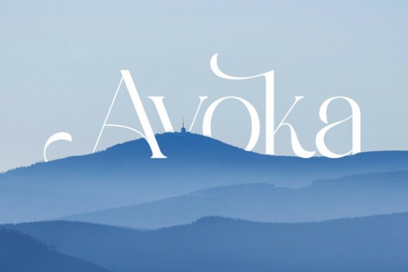 Avakine Font - Preview 2