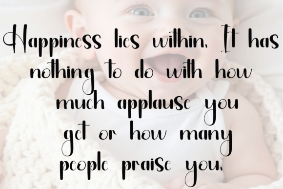 Baby Whisper Font PNG with transparent background - Preview 4