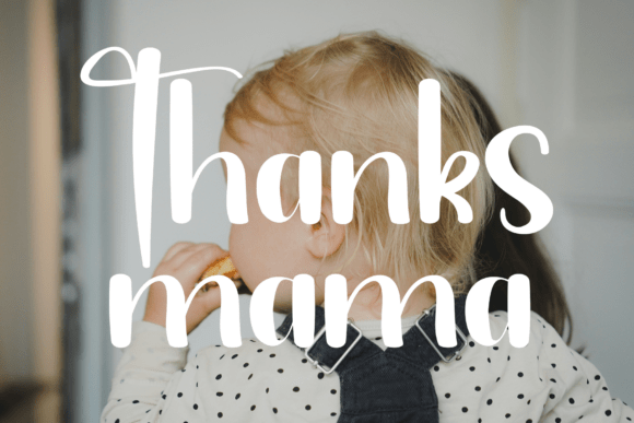 Baby Whisper Font PNG with transparent background - Preview 6