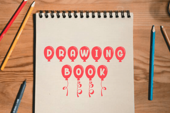 Balloon Birthday Font - Preview 2