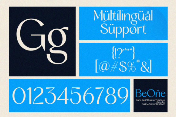 Beone Sans Font - Preview 5