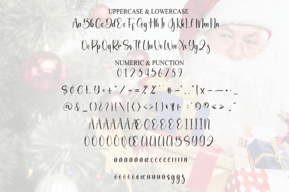 Birthday Santa Font - Preview 6
