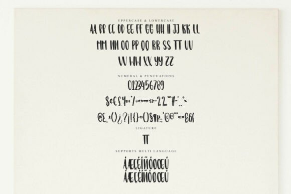Biscuit Alphabet Font - Preview 5