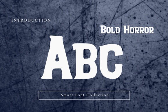 Bold Horror Font - Preview 1