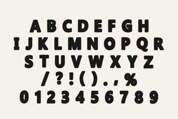 Bold Pastel Font - Preview 4