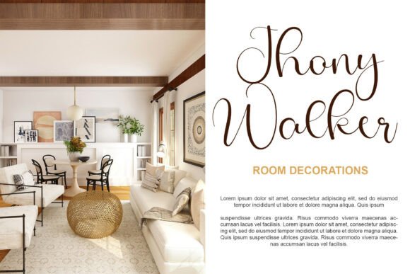 Brilliant Farmhouse Font PNG with transparent background - Preview 3