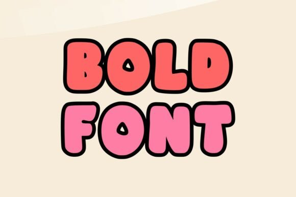 Bubble Super Font - Preview 1