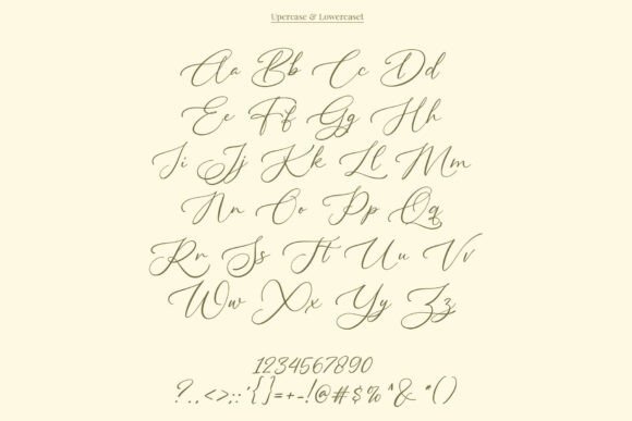 Calyvera Font - Preview 1
