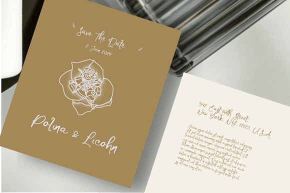 De Flamour Whimsical Font - Preview 1