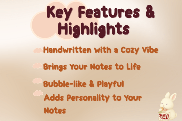 Dreamy Clouds Font - Preview 2