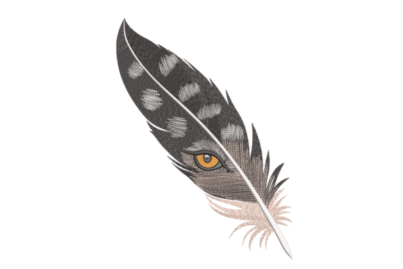 Feather Eye – Tribal Style