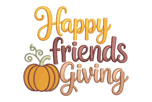 Friendsgiving Pumpkin