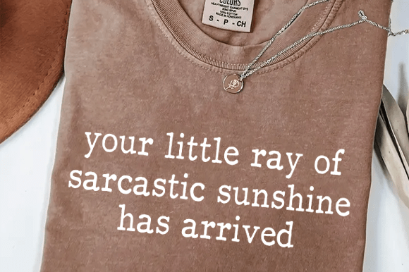 Funny Sarcastic Your Little Sunshine SVG Graphic Crafts By SmartSvgArt