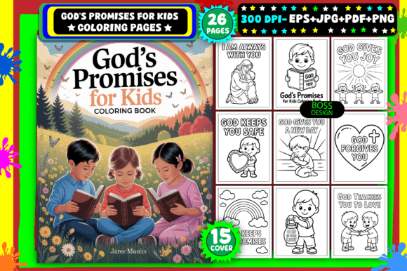 God's Promises for Kids Coloring Pages