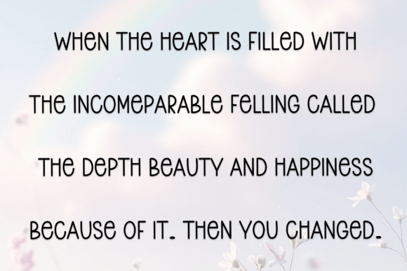 Happy Morning Font - Preview 6