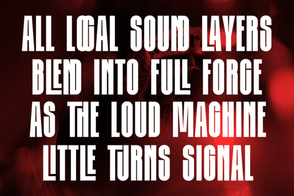 Kalina Condensed Font - Preview 5