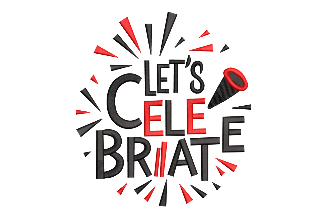 Let’s Celebrate – Party Typography
