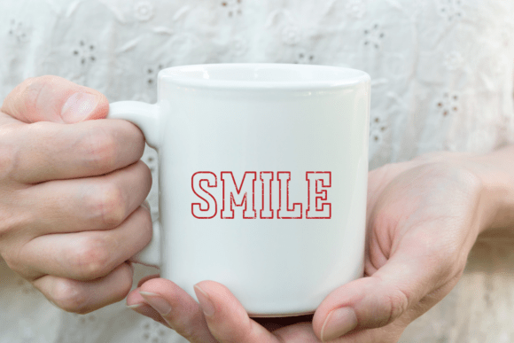 Loved Outline Font PNG with transparent background - Preview 3