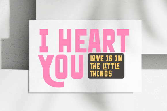 Lover Thank You Font PNG with transparent background - Preview 4