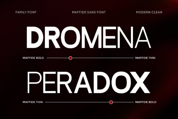 Maffide Font PNG with transparent background - Preview 4