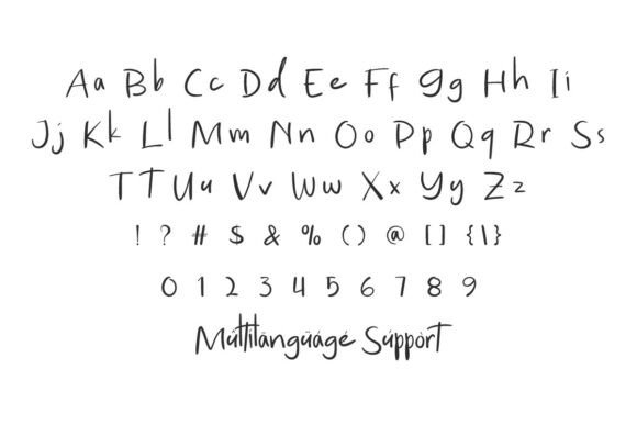 Mengejar Mimpi Font PNG with transparent background - Preview 3