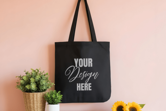 Modern Tote Bag Mockup Gráfico Modelos de Produtos Por Mockups Verse Pro