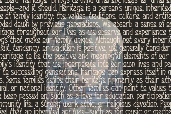 Monteray Heritage Font PNG with transparent background - Preview 3