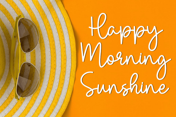 Paradise Bubble Font PNG with transparent background - Preview 3