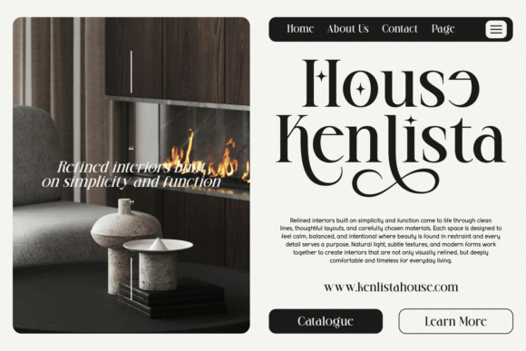 Quenor Font PNG with transparent background - Preview 4