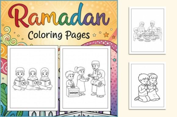 Ramadan Coloring Pages for Kids