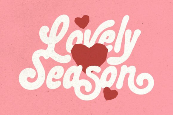 Romantic Aura Duo Font PNG with transparent background - Preview 6