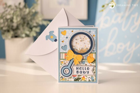 Shake, Rattle & Love Card SVG