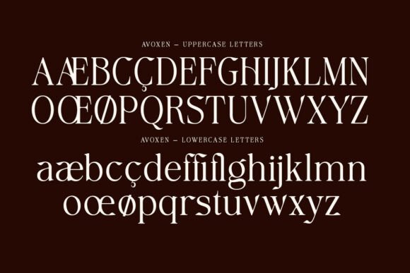 Avoxan Font - Preview 4