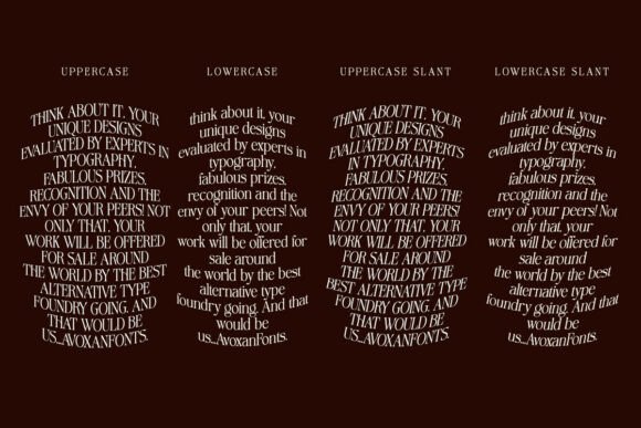 Avoxan Font - Preview 6