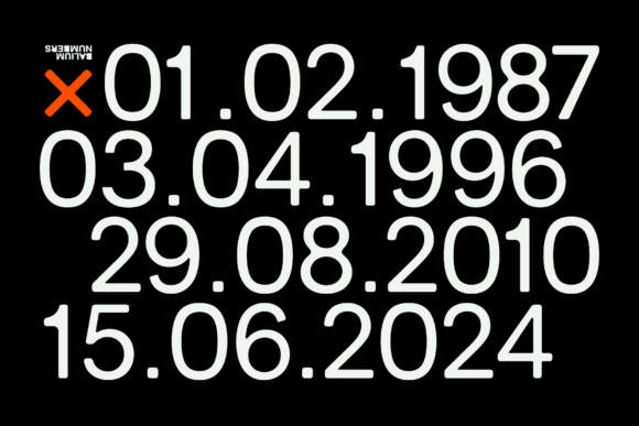 Balium Font PNG with transparent background - Preview 6