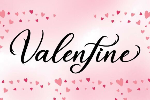 Beautiful Dealove Font PNG with transparent background - Preview 2