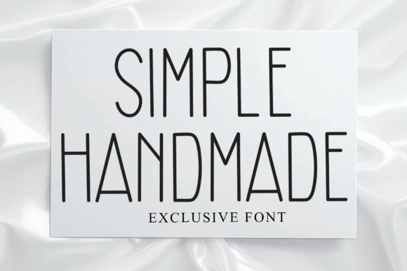 Black White Font - Preview 3