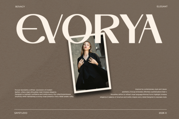 Bovacy Font - Preview 1