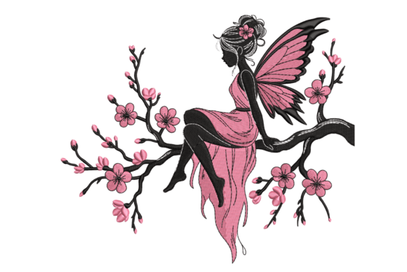 Cherry Blossom Fairy – Whimsical