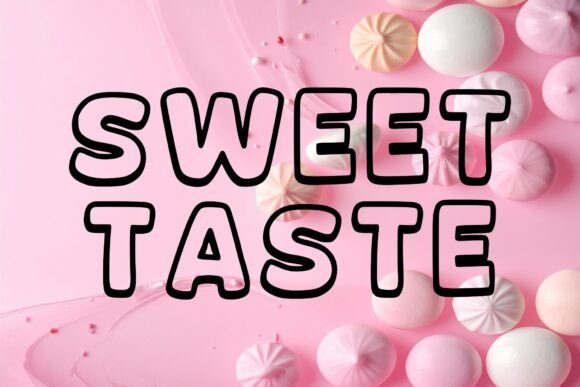Cute Candy Font - Preview 1