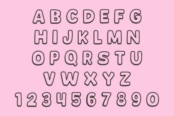 Cute Candy Font - Preview 5