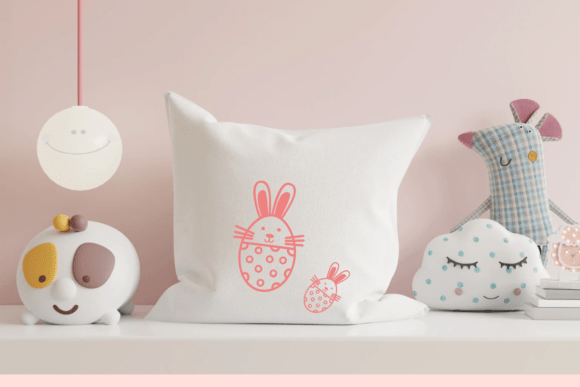 Cute Egg Rabbit Gang Font - Preview 6