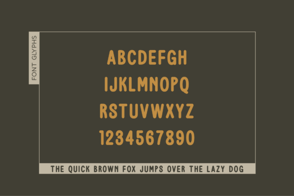 Denbro Font - Preview 3