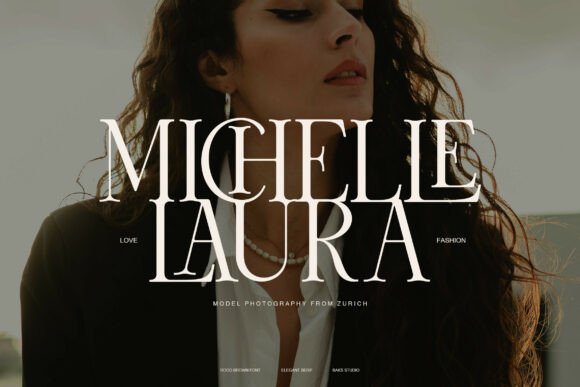 Exclusive Serif Retro Bundle Font PNG with transparent background - Preview 6