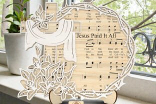 Faith Wood Sign Laser Cut File · Creative Fabrica