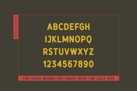 Gelvetica Font - Preview 3